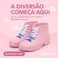 Imagem da promoção Botinha Casual Infantil Feminina Estilo Coturno Macia e Confortavel
