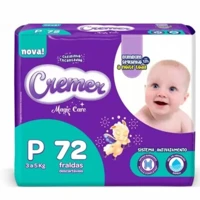 Imagem da promoção Fralda Cremer Magic Care P 72 Unidades