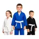 Kimono Infantil Jiu Jitsu Haganah Judô Reforçado + Faixa em oferta
