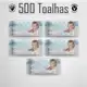 Kit 05 Pacotes de Toalhas Umedecidas Gió Baby - 100 Folhas 20x13 cm em oferta