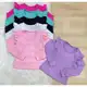 KIT 3 Blusas infantil manga longa manga comprida com babado - Várias opções em oferta