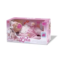 Imagem da promoção Boneca Lola Baby Com Chupeta Rosa Menina Brinquedo Infantil Bebê