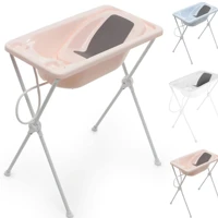 Imagem da promoção Banheira de Bebê com Mangueira + Suporte + Redutor - 0 Até 20Kg - Galzerano Acqua Trio 7065