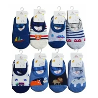 Imagem da oferta 5 Pares Meia Sapatilha Infantil Masculina Antiderrapante