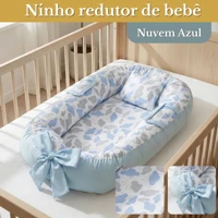 Imagem da oferta Ninho Redutor Para Bebê Recém-nascido Maternidade Super Macia Conforto E Proteção - Nuvem Azu