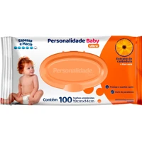 Imagem da oferta Toalha Umedecida Personalidade Baby Ultra 100 unidades