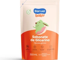 Imagem da oferta Refil Sabonete Líquido Glicerina Baruel Baby 210ml