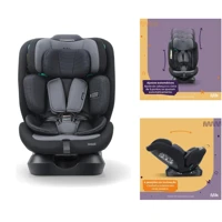 Imagem da oferta Cadeirinha Infantil Para Carro Omni 0-36kg Multikids - Bb712 Preto E Cinza