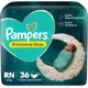 Fralda Pampers Primeiros Dias RN 36 unidades em oferta
