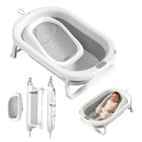 Imagem da oferta Banheira De Bebê Dobrável 45l Com Redutor De Assento Pipdip