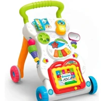 Imagem da oferta Andador Educativo Didático Musical Infantil Interativo Com Pianinho E Lousa Mágica Menino Menina Mul