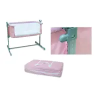 Berço Baby Style Cosleeper Rosa em oferta na Casas Bahia