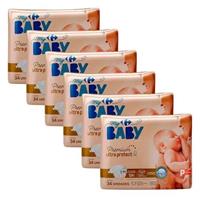 Imagem da promoção Fralda Carrefour My Baby Soft & Protect P 204 Unidades