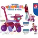 Triciclo Velotrol com Empurrador - Bandeirante em oferta
