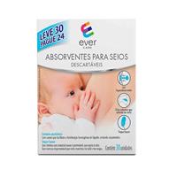 Imagem da promoção Absorvente Para Seios Ever Care 30 Unidades [Comprando 2 Unidades]