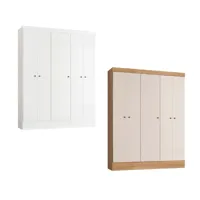 Imagem da oferta Guarda-Roupa Casal Demóbile Ártico com 5 Portas