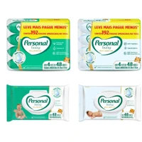 Imagem da promoção Kit Toalha Umedecida Personal Baby 192 unidades