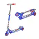 Patinete Patrulha da Justiça New Top 3 Rodas Azul, DM Radical em oferta