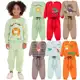 Kit Sortido 6 Peças de Roupas Masculino Infantil Inverno – 3 blusas casacos + 3 calças de 1 ao 10 – em oferta