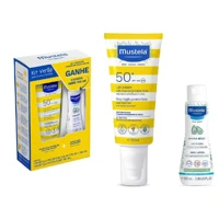 Imagem da promoção Protetor Solar Mustela FPS 50 200ml + Mustela Hydra Bebê 100ml