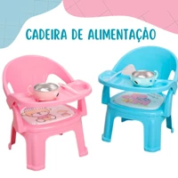 Imagem da promoção Cadeira Cadeirinha De Alimentaçã Refeição Para Bebê Assento Com Som - Portátil