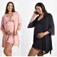 Kit Camisola Amamentação e Robe em oferta