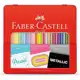 Kit Lápis de Cor Pastel + Neon + Metálico Faber-Castell EcoLápis 24 Cores em oferta