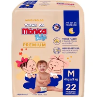 Imagem da promoção Fralda Turma da Mônica Baby Premium M 22 Unidades