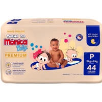 Imagem da promoção Fralda Turma da Mônica Baby Premium P 44 Unidades