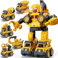 Imagem da promoção Carrinho Robô 5 Em 1 Monta Desmonta Construbots