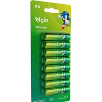 Imagem da promoção Pilha Alcalina AA Palito 16 unidades Elgin