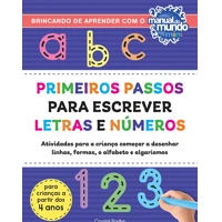 Imagem da promoção Livro Primeiros passos para escrever letras e números