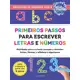 Livro Primeiros passos para escrever letras e números em oferta
