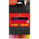 Ecolápis de cor Faber-Castell supersoft 15 cores em oferta