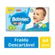 Kit Fraldas Babysec Ultrasec Galinha Pintadinha XG 64 unidades em oferta