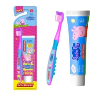 Imagem da promoção Creme Dental  + Escova Macia Peppa Dentalclean