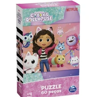 Imagem da promoção Puzzle Gabby's Dollhouse 60 peças