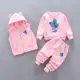 Conjunto De Roupas De Bebê  Suéter Com Capuz De Desenho De Urso De Três Peças em oferta