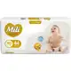 Fralda Mili Love & Care Premium XG 44 unidades em oferta