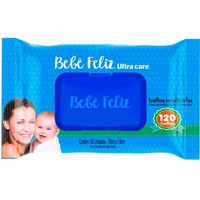 Imagem da promoção Toalha Umedecida Bebê Feliz Ultra Care 120 Unidades