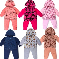 Imagem da promoção Kit 3 Conjunto Soft Infantil Inverno Bebe Roupa Frio P Ao G