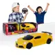 Carrinho Super Cars controle Polibrinq em oferta