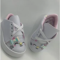 Imagem da promoção tenis infantil branco menina criança feminino gatinha 8585