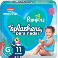 Imagem da promoção Fralda para Água Pampers Splashers Baby Shark G 11 Unidades