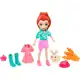 Polly Pocket! Sort Boneca com Bichinho Mattel em oferta
