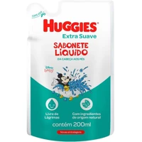 Imagem da promoção Huggies Extra Suave - Sabonete Líquido Refil, 200ml