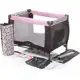 Berço Toybar Cosco Kids 0 a 18kg, Rosa em oferta