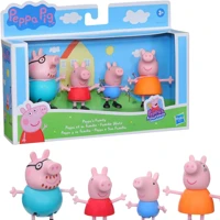 Imagem da promoção Kit Peppa Pig 4 Figuras Peppa e a Família Pig Hasbro