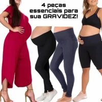 Imagem da promoção Kit Gestante 4 Peças Roupas De Gravida - Wild Concept