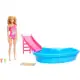 Barbie, Conjunto de Brinquedo com 1 Boneca com Maiô Rosa, 1 Piscina Glam e Acessórios, Para Crianças em oferta